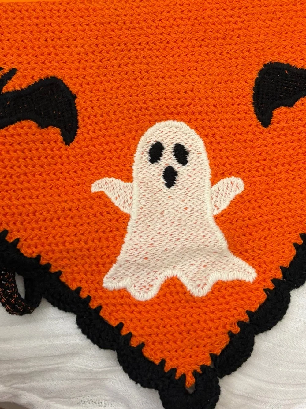 NWT ⚜️🖤⚜️ Piper K Ghost Crochet Head Scarf Bandana